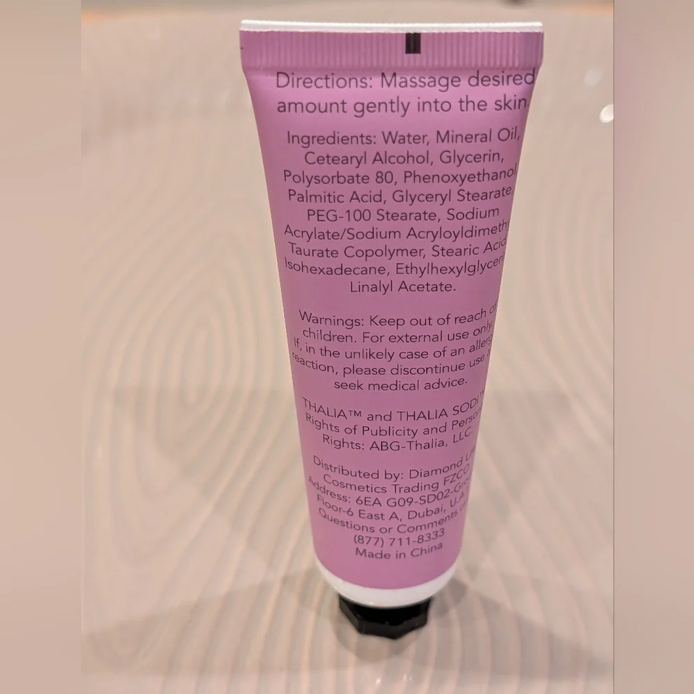 Thalia Sodi Lavender Dream Hand Cream New